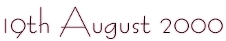 19th August 2000