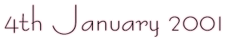 4th January 2001