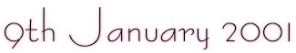 9th January 2001