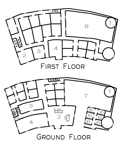 Floorplan of the Watchhouse